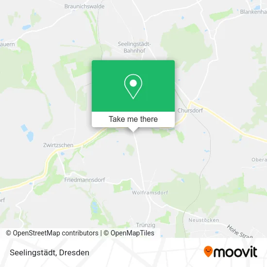 Карта Seelingstädt