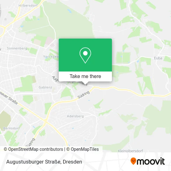 Карта Augustusburger Straße
