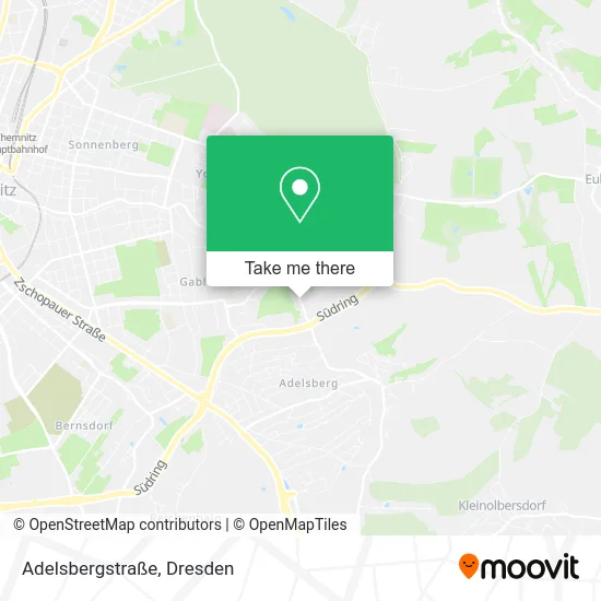 Карта Adelsbergstraße
