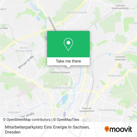 Карта Mitarbeiterparkplatz Eins Energie In Sachsen