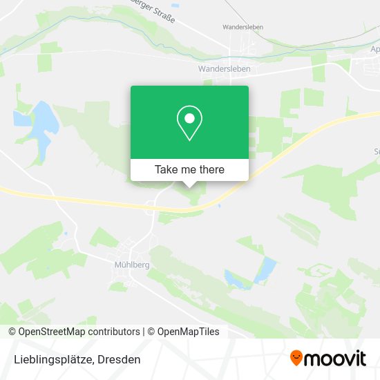 Карта Lieblingsplätze