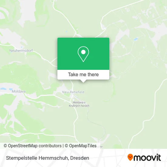 Карта Stempelstelle Hemmschuh
