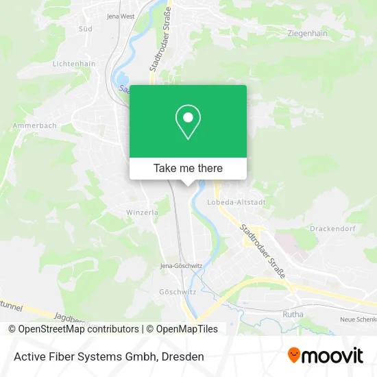 Карта Active Fiber Systems Gmbh