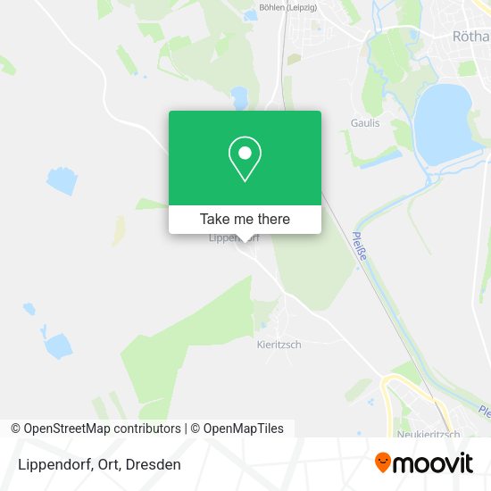 Карта Lippendorf, Ort