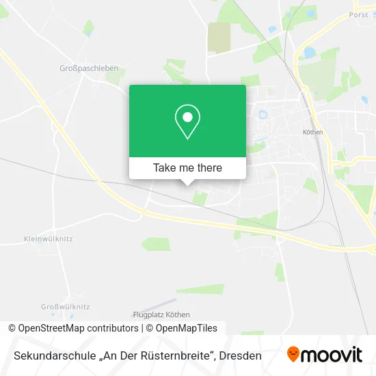 Карта Sekundarschule „An Der Rüsternbreite“