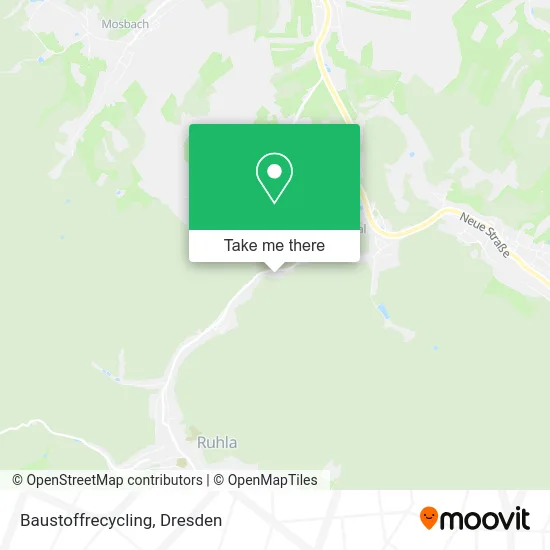 Карта Baustoffrecycling
