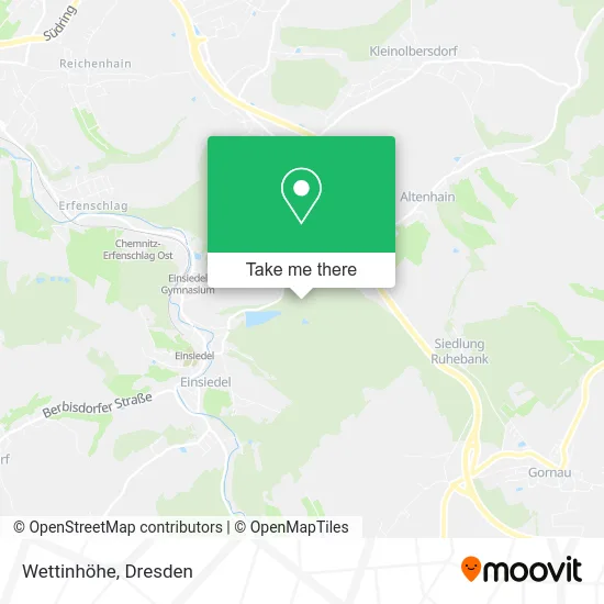 Карта Wettinhöhe