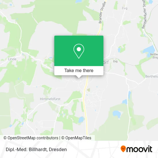 Карта Dipl.-Med. Billhardt