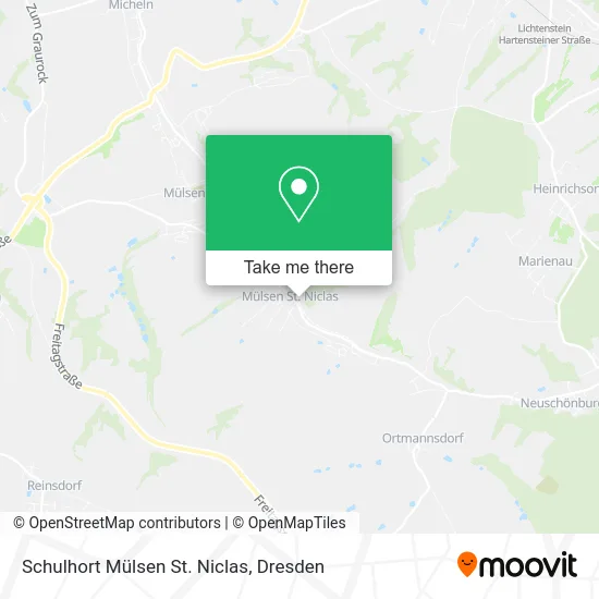 Карта Schulhort Mülsen St. Niclas