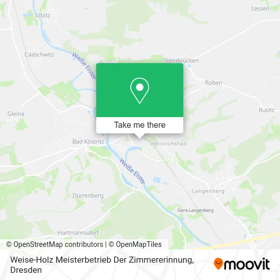 Карта Weise-Holz Meisterbetrieb Der Zimmererinnung