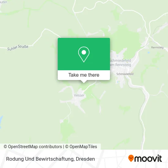 Карта Rodung Und Bewirtschaftung