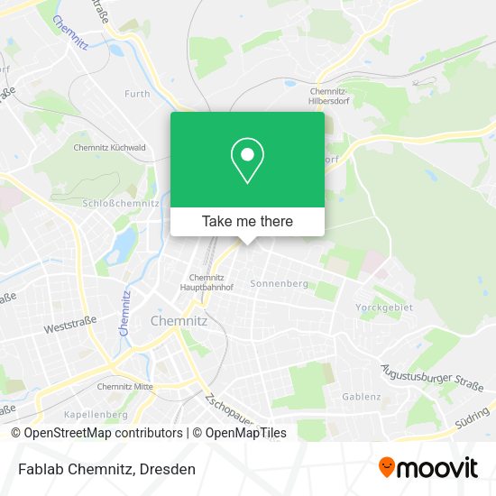 Карта Fablab Chemnitz