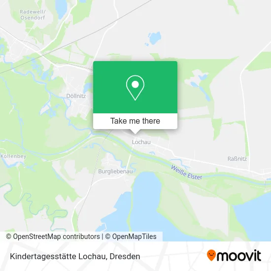 Карта Kindertagesstätte Lochau