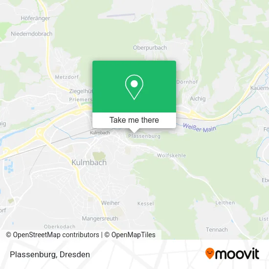 Карта Plassenburg