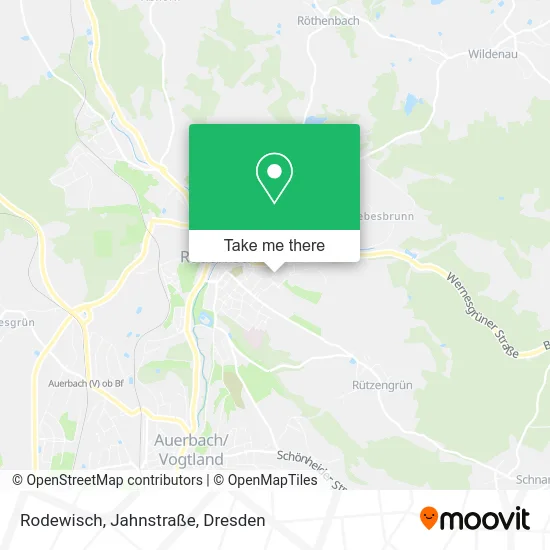 Карта Rodewisch, Jahnstraße