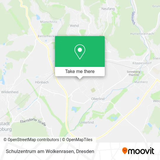 Карта Schulzentrum am Wolkenrasen