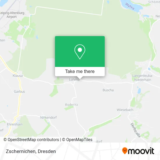 Zschernichen map