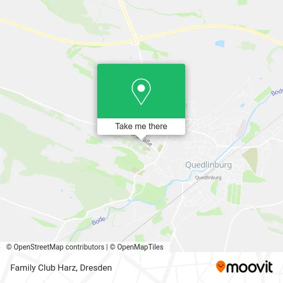 Карта Family Club Harz