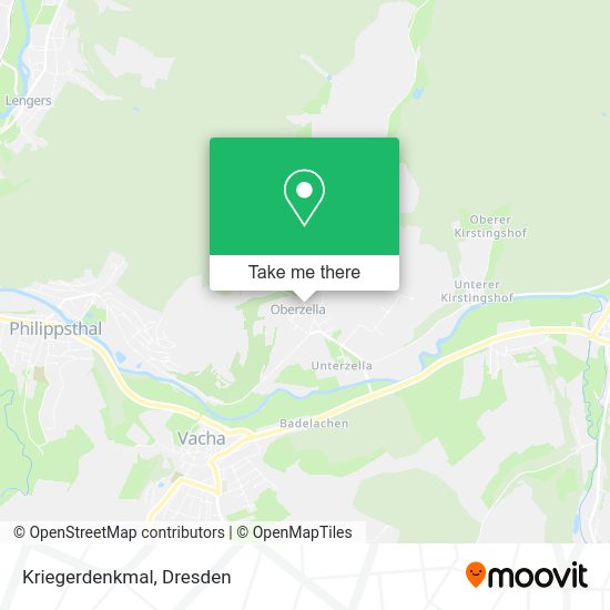Карта Kriegerdenkmal