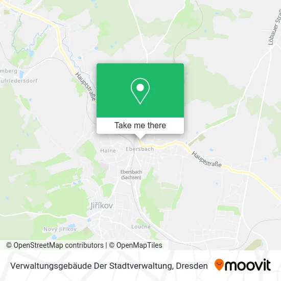Карта Verwaltungsgebäude Der Stadtverwaltung