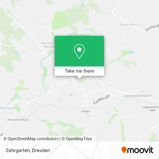 Карта Zehrgarten