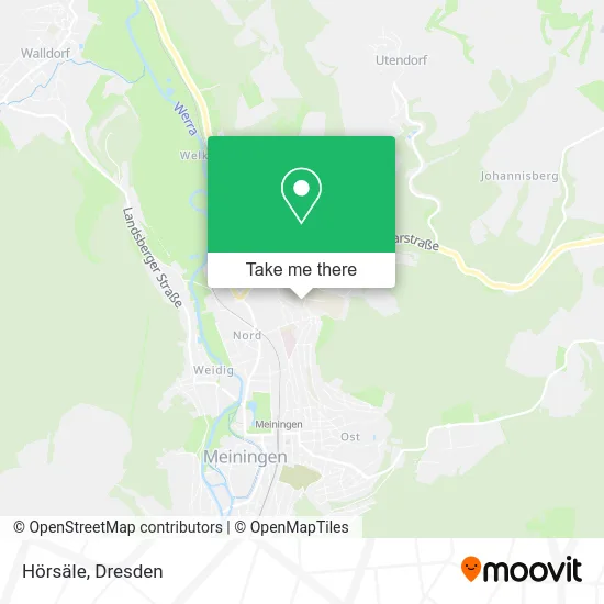 Карта Hörsäle