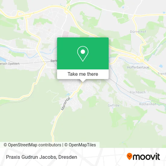Карта Praxis Gudrun Jacobs