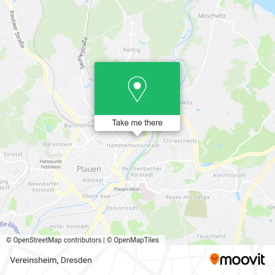 Карта Vereinsheim