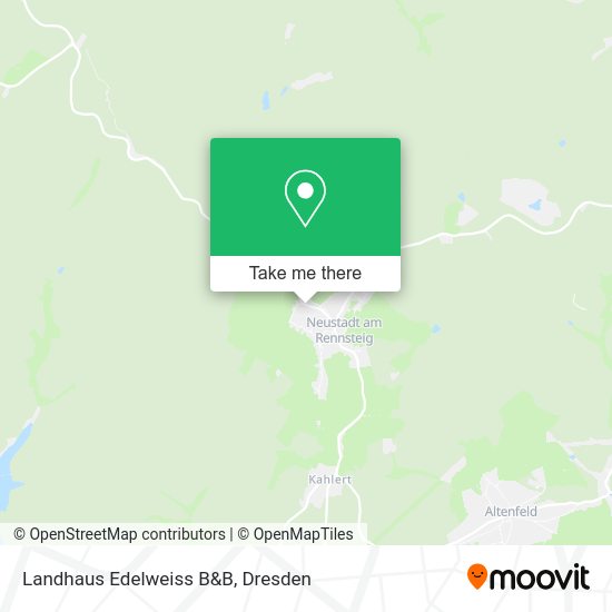 Карта Landhaus Edelweiss B&B
