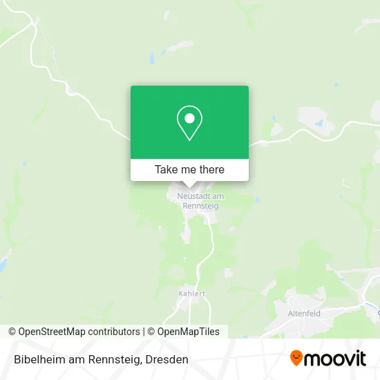Карта Bibelheim am Rennsteig