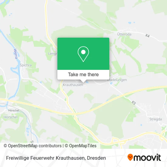 Карта Freiwillige Feuerwehr Krauthausen