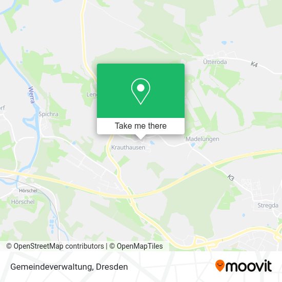 Карта Gemeindeverwaltung