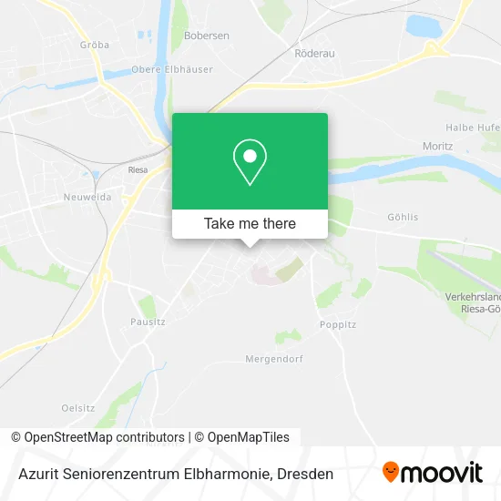 Карта Azurit Seniorenzentrum Elbharmonie