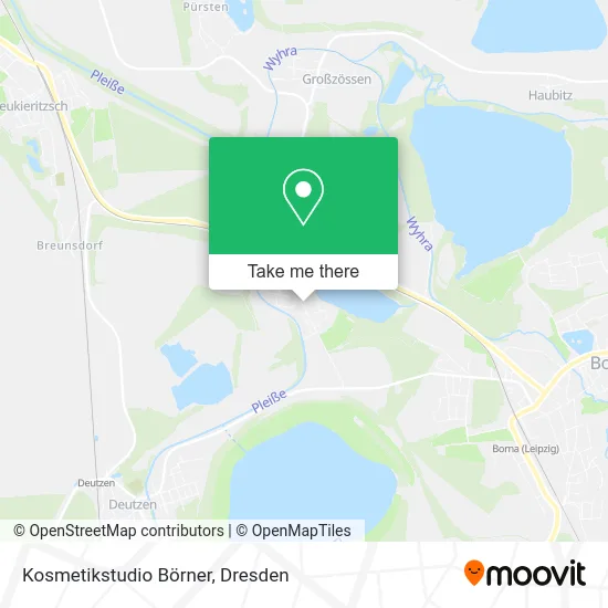 Карта Kosmetikstudio Börner