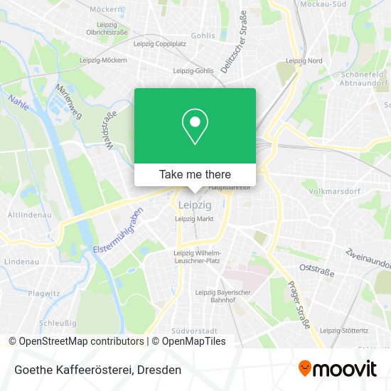 Карта Goethe Kaffeerösterei