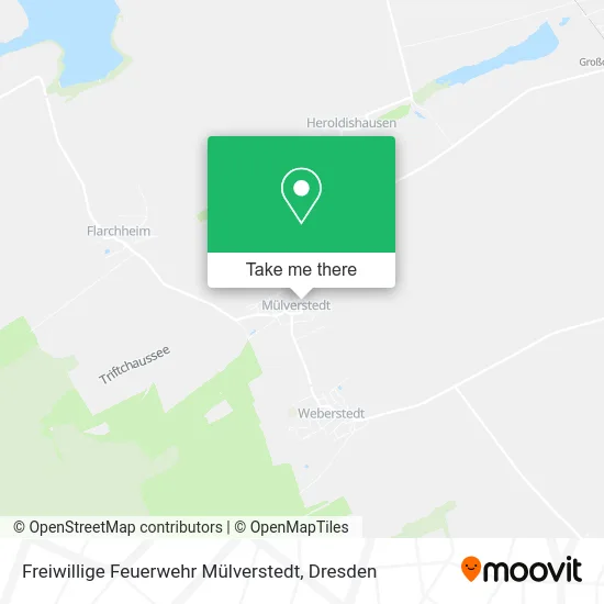 Карта Freiwillige Feuerwehr Mülverstedt