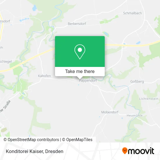 Карта Konditorei Kaiser