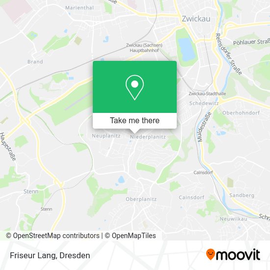 Карта Friseur Lang
