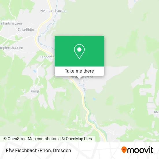 Карта Ffw Fischbach/Rhön