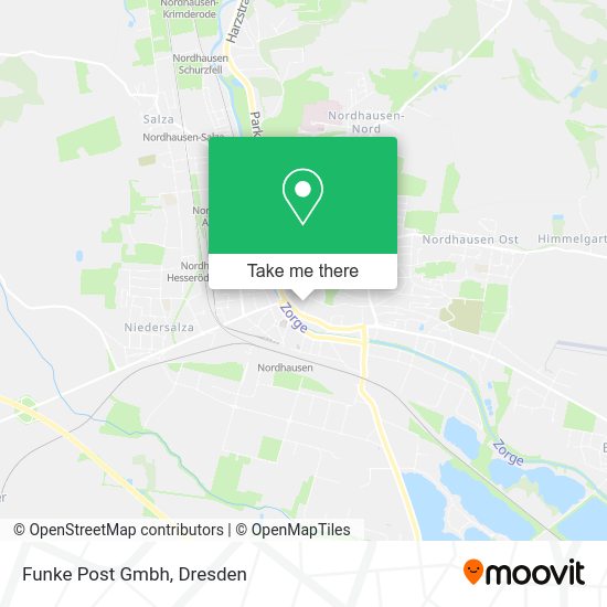 Карта Funke Post Gmbh