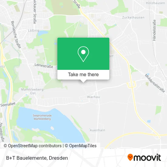 Карта B+T Bauelemente