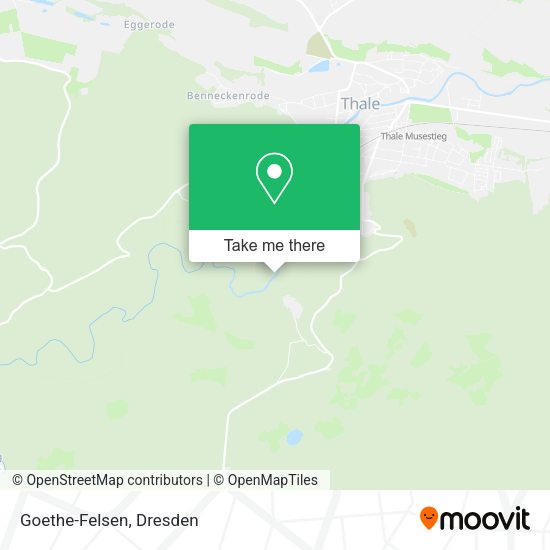 Карта Goethe-Felsen