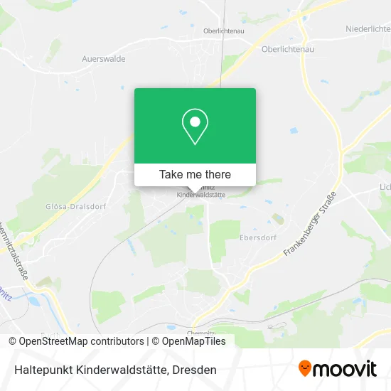 Карта Haltepunkt Kinderwaldstätte