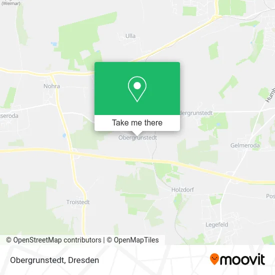Карта Obergrunstedt