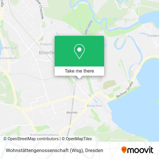 Карта Wohnstättengenossenschaft (Wsg)