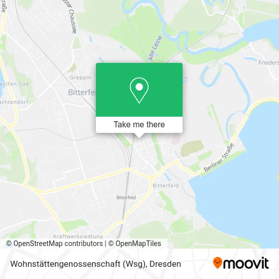 Карта Wohnstättengenossenschaft (Wsg)