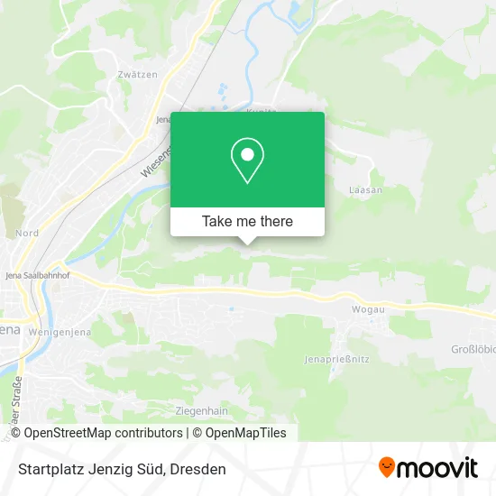 Карта Startplatz Jenzig Süd