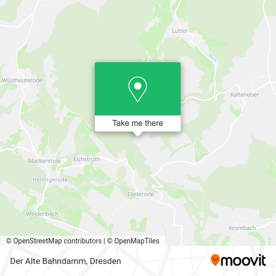 Карта Der Alte Bahndamm