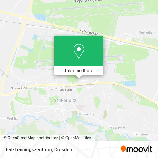 Карта Eat-Trainingszentrum