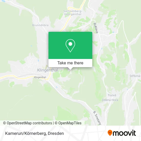 Карта Kamerun/Körnerberg